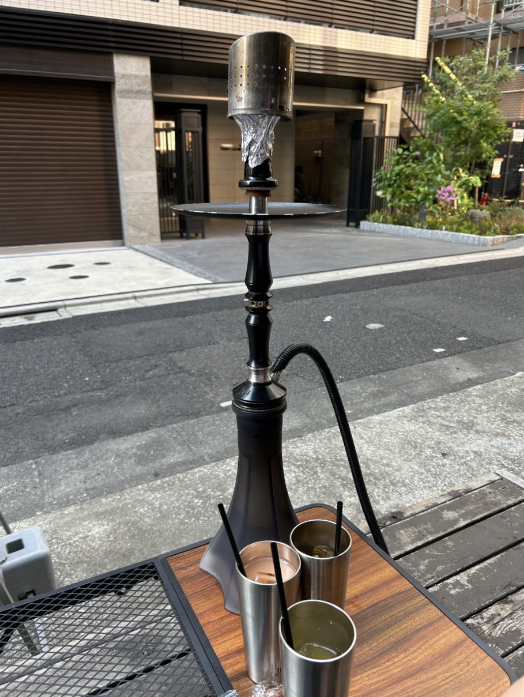 三軒茶屋のテラスで昼シーシャ！「Cafe and Shisha bar Oranger」でゆったり過ごした休日