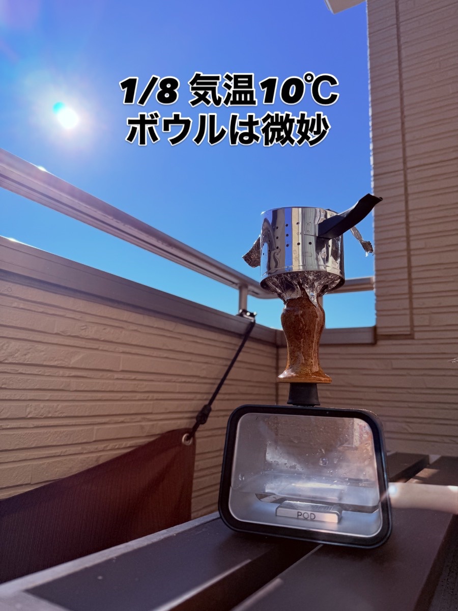 上手く立てれるか微妙
ボウルが難しいか？