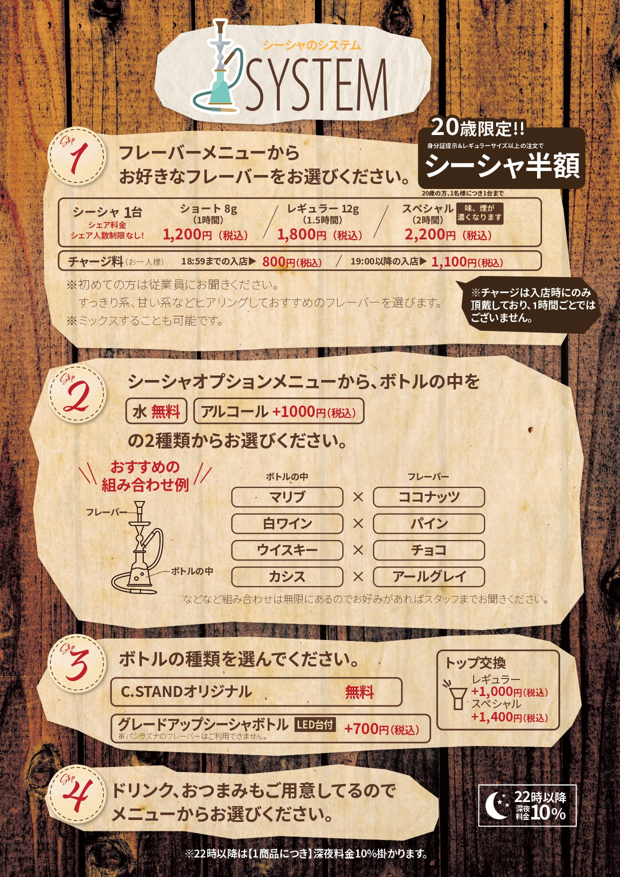 シーシャ カフェ&ピザ C.STAND シースタンド 大和店 5