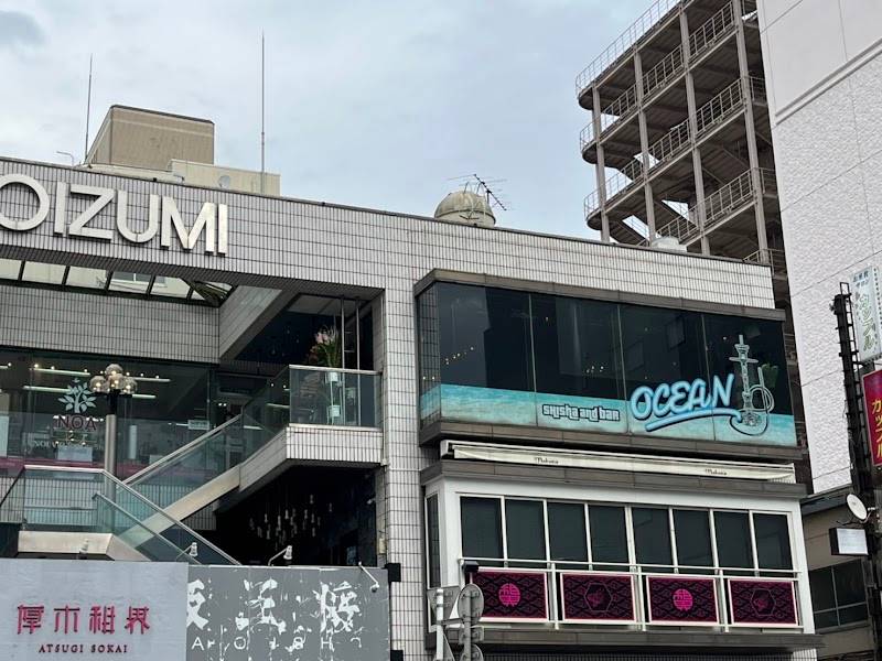 本厚木シーシャ SHISHA&BAR OCEAN (シーシャバー カクテル ) Honatsugi,hookah,beer,